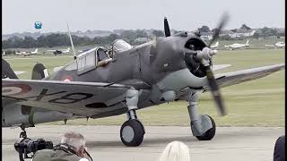 Curtiss Hawk P36 what a unique plane seeing at Duxford [upl. by Mor]