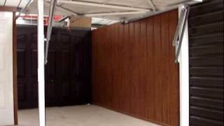 Automatic Retractable Garage Door [upl. by Rainie]