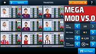 Dream League Soccer 2018 V50 Mega Mod All Players Unlocked  Unlimited Coins [upl. by Mlehliw190]