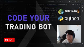 Code your Trading Bot  Algo Trading in Python Livestream 1 [upl. by Eanaj]