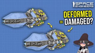 Myth Busting Ship Armor Deformation Causes Damage Space Engineers [upl. by Rehsa]