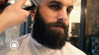 How To Shape and Maintain a Square Beard [upl. by Nerland119]