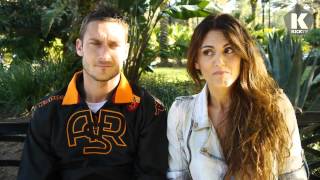 Francesco Totti tv americana lo intervista [upl. by Renruojos]