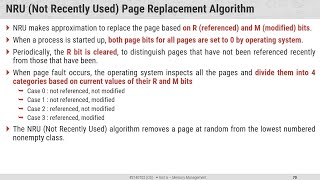 614  NRU Not Recently Used Page Replacement Algorithm Belady’s Anomaly in FIFO amp Sum  OS [upl. by Yrocej]