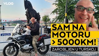 BMW GS 1200 sam na motoru preko 5000 km Turska Bugarska Rumunija [upl. by Aserret]