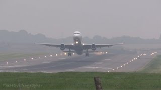 Early Morning Movements at Birmingham Airport [upl. by Ellierim]