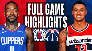 Los Angeles Clippers vs Washington Wizards Full Game Highlights  Dec 10  2022 NBA Season [upl. by Olympie143]