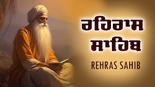 Evening Path Rehras Sahib \ ਰਹਿਰਾਸ ਸਾਹਿਬ ਪਾਠ \ Rehras Sahib Path Full \ Rehras Sahib rehrassahib [upl. by Noj]