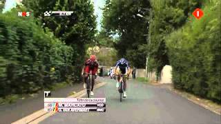 Paris  Tours 2011 Final kilometers [upl. by Ilohcin]