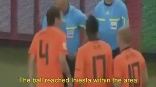 Gol de Iniesta a Holanda Final Mundial 2010 subs in English [upl. by Cissy704]