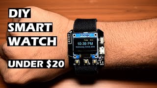 How to make a DIY Smartwatch  ESP8266 IoT Project [upl. by Dde]