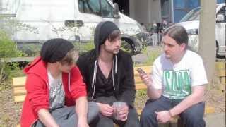 Eskimo Callboy  Interview  Bury Me In Vegas  Impericon Festival [upl. by Adym]