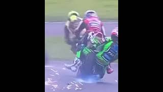 Bsb superbike crash bsboultonpark [upl. by Benedikt]