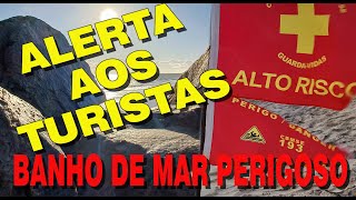 PRAIA DOS ARTISTAS UM ALERTA AOS TURISTAS [upl. by Pacificas]