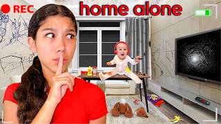 HOME ALONE Without Parents for 50 Hours Security Cameras [upl. by Murtagh]