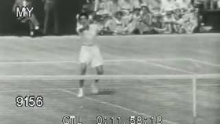 1957 Wimbledon Althea Gibson Wins [upl. by Schluter375]