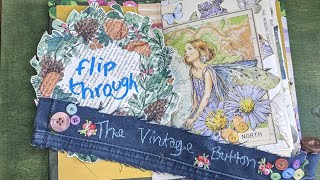 Flower Fairies Junk Journal flip through amp giveaway details [upl. by Midan]