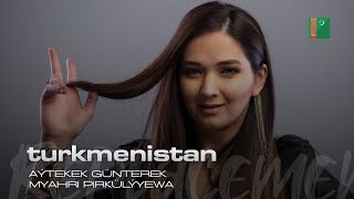 🇹🇲 turkmenistan replacement video  ayterek gunterek by myahri [upl. by Suiluj]