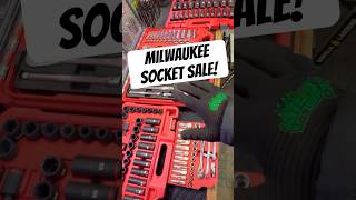 Milwaukee Socket Set Sale Home Depot Deals [upl. by Lebasile354]