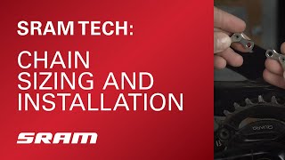 SRAM Tech Chain Sizing and Installation [upl. by Nalyd]