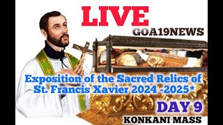 Day 9 Exposition of the Sacred Relics of St Francis Xavier 2024 2025 [upl. by Obed]