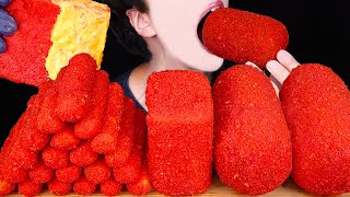 ASMR CHEESY HOT CHEETOS GIANT SAUSAGE SPAM MOZZARELLA CHEESE STICKS COOKING MUKBANG 먹방 EATING SOUNDS [upl. by Kiefer]