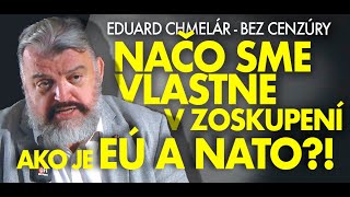 Eduard Chmelár Rozpad únie Mali sme už mať plán quotBquot [upl. by Akemit]