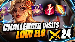 Challenger Evelynn visits low elo [upl. by Savory]