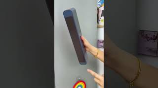 Refrigerator magnetic cling film box cutter very convenient and practical kitchen kitchendesign [upl. by Carnahan]