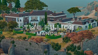 CLIFFSIDE MODERN ESTATE  The Sims 4 Stop motion [upl. by Brier886]