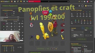 On regarde des panos et leurs crafts lvl 199 et 200 [upl. by Reames]