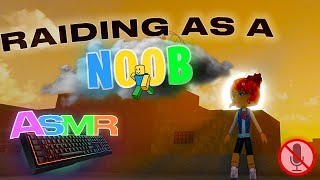 Raiding As a Noob in Da Hood  Keyboard ASMR [upl. by Rozele84]