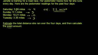 Estimation with Decimals [upl. by Oetsira]