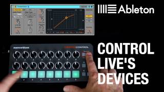 Novation Launch Control USB MIDI Controller Overview  Full Compass [upl. by Yellehs]