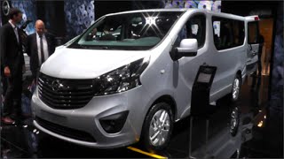 Opel Vivaro 2015 In detail review walkaround Interior Exterior [upl. by Lainey]