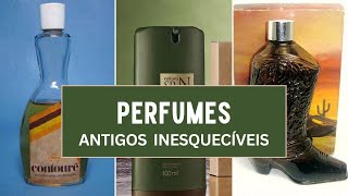 PERFUMES ANTIGOS INESQUECÍVEIS historicalphotos nostalgia fotosantigas [upl. by Rubie]