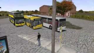 Lets Drive Omsi 2 Folge 48 MAN Solaris und Mercedes im Texturenvergleich [upl. by Colette]