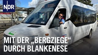 Buslinie 488 Mit der quotBergziegequot durch HamburgBlankenese  Die Nordreportage  NDR Doku [upl. by Neeruam207]