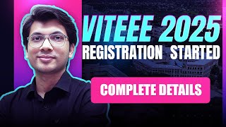 All About VITEEE 2025✅  Exam Date Eligibility Exam Pattern Application Form [upl. by Ametaf974]