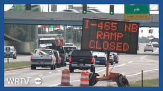 Closures on I465 set to start Friday [upl. by Cullen]