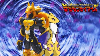 WarpDigivolving Renamon to Sakuyamon Figure Review 【超進化シリーズ レナモン → サクヤモン】 [upl. by Eolande]