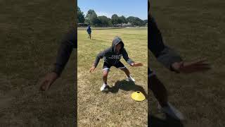 Press Technique Drill for Beginners Shuffle ➡️ Kick Slide ➡️ Run NFL NCAA Football [upl. by Kristofor]