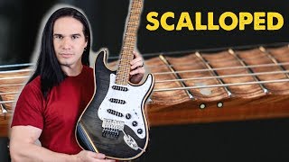 Scalloped Fretboards get a REBOOT Halo Guitars Clarus [upl. by Twedy]