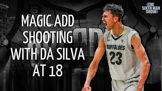 The Orlando Magic select Tristan da Silva with the 18th pick in the NBA Draft [upl. by Anerac]