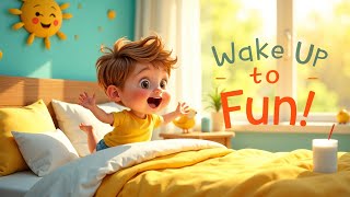 Uthu beta ankhy kholomorning learning for toddlerscheerful nursery rhymesA fun morning 🌄 [upl. by Aicened]