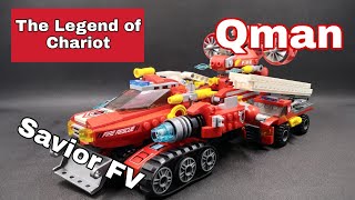 Qman brick  The Legend of Chariot  Savior FV COMBINE  Unofficial Lego [upl. by Akeit697]