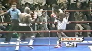 WOW WHAT A KNOCKOUT  Marvin Hagler vs Fulgencio Obelmejias II Full HD Highlights [upl. by Odidnac]