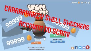 CRAAAAAAAZY Shell Shockers Account [upl. by Nnylyoj]