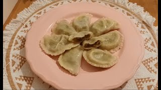 Pierogi z kapustą i grzybami wigilijne [upl. by Noffets744]