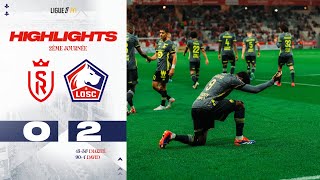 HIGHLIGHTS 2425  Reims 02 LOSC  Journée 1 😍⚽ [upl. by Analla]